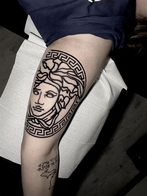 tatto versace|medusa tattoo ideas for females.